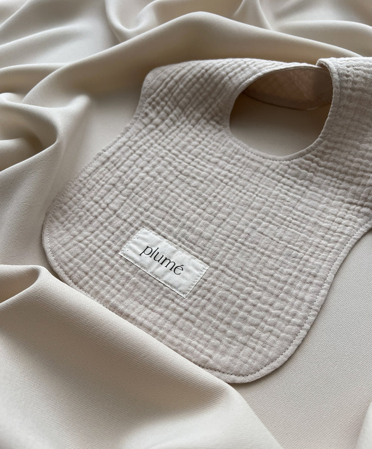 Muslin Bib Natural