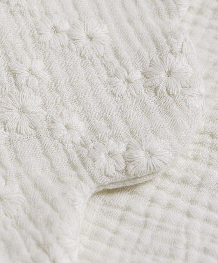 Śliniak muślinowy Frill bib Gardenia
