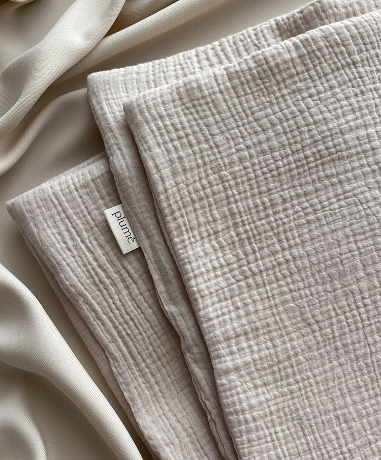 Muslin bedding Natural