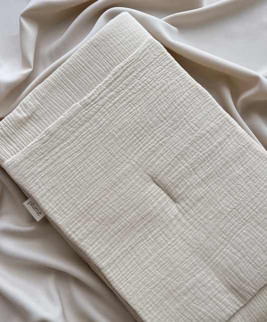 Muslin bedding Oat Milk