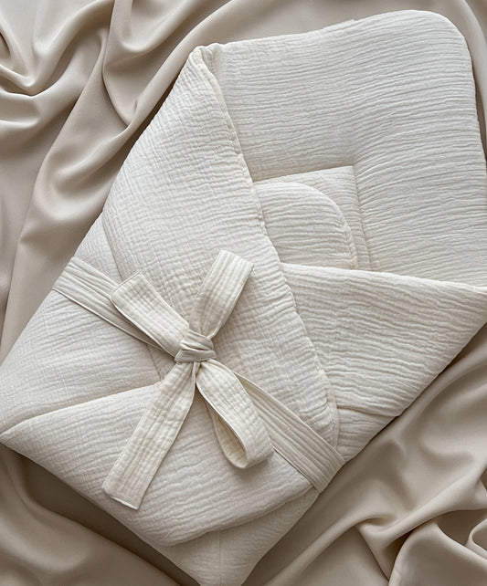 Rożek muślinowy Vanilla