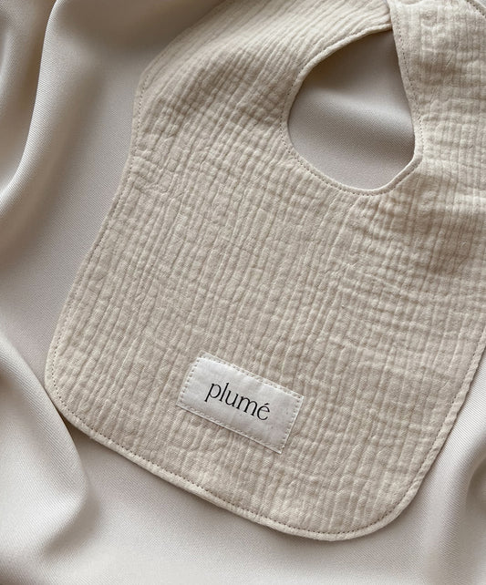 Oat Milk Muslin Bib