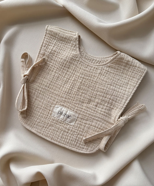 Vest Oat Milk Muslin Bib